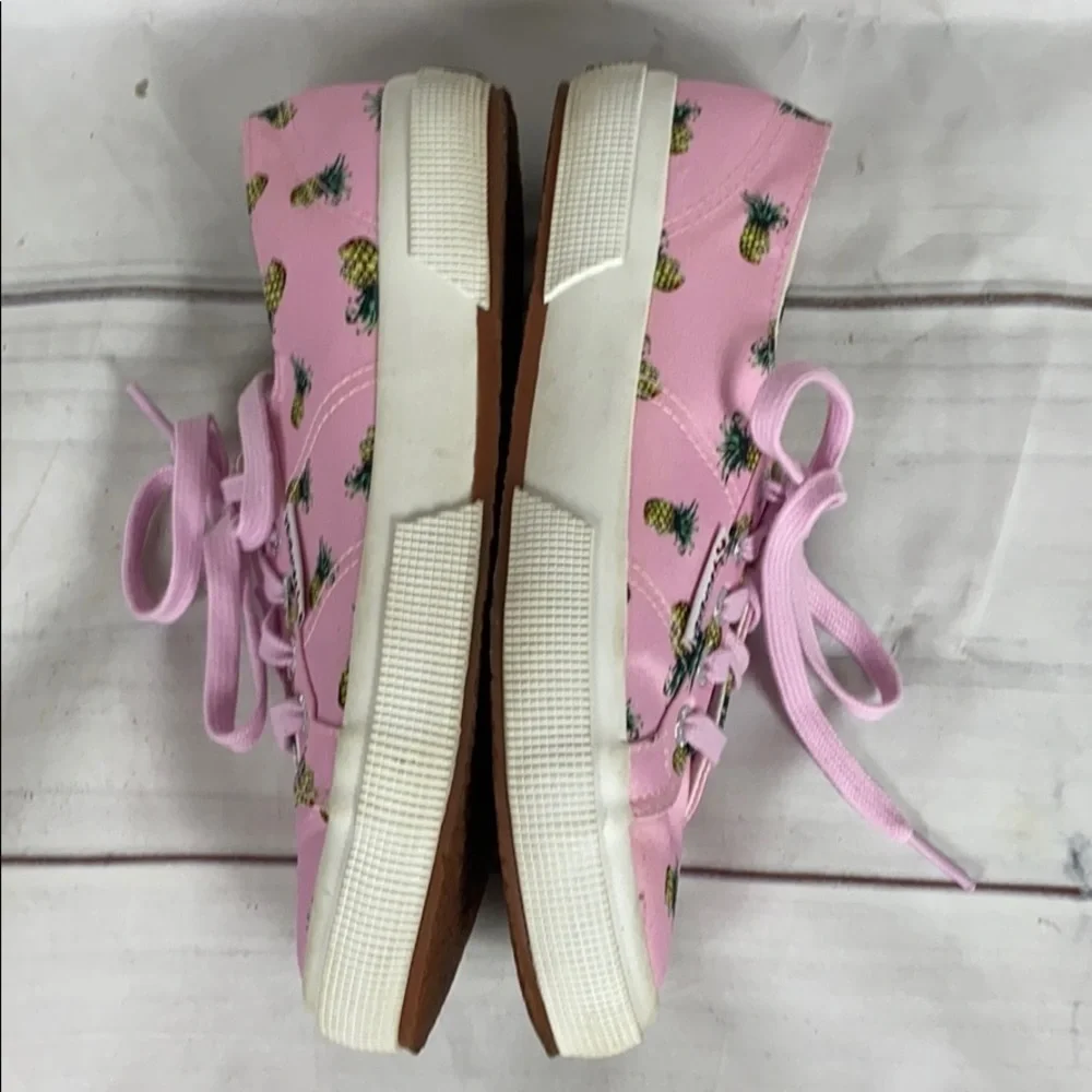 SUPERGA SATINFANT PINEAPPLE SATIN SNEAKER  ❤️ SZ‎ 6.5